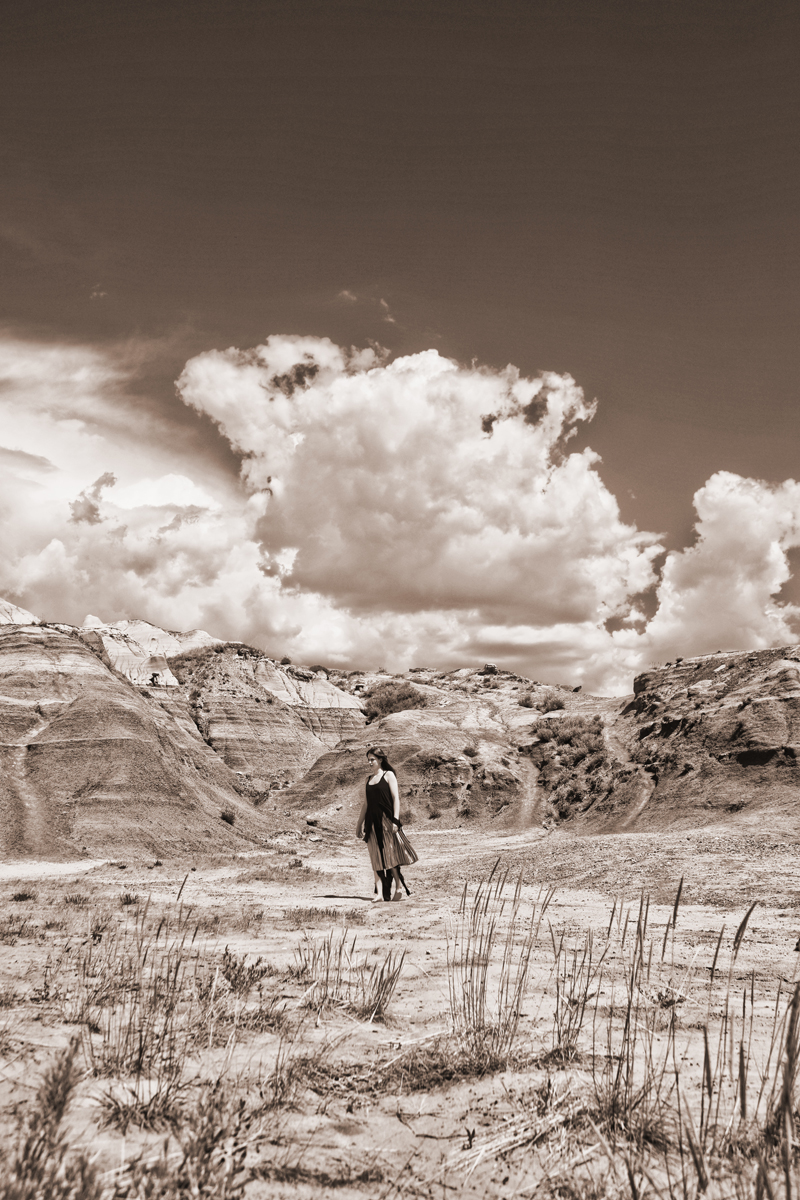 Near the Hoodoos - Drumheller, Alberta